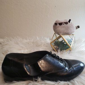 Glossy Black Loafers